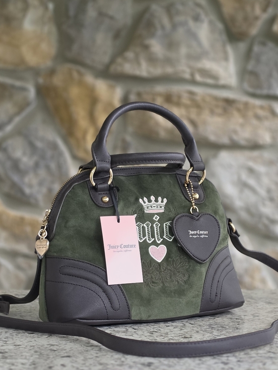 Juicy Couture Handbags - Juicy Couture Heritage Green Dome Satchel